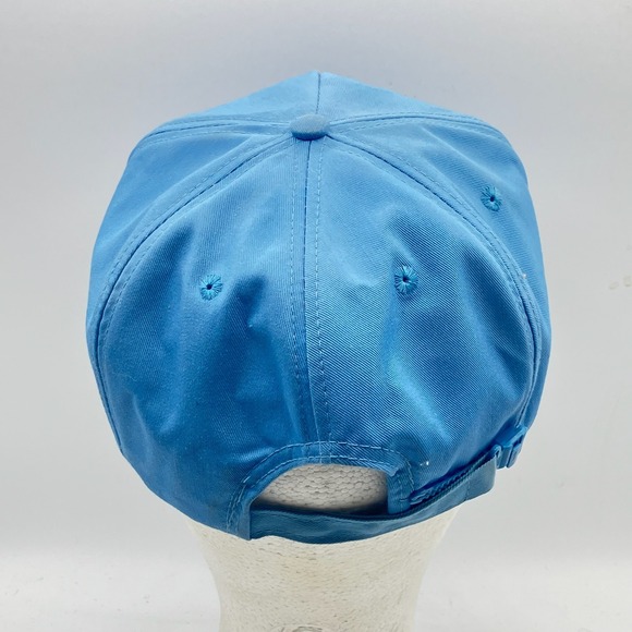 Vintage San Sun Vanderhooft Snapback Hat Cap Blue Cord Trim Taiwan OSFA - Picture 3 of 6